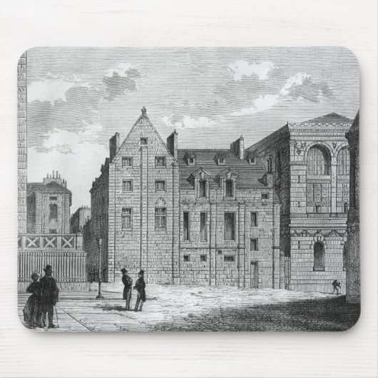 Überreste der Montaigu Uni, c.1850 Mousepad (Vorne)