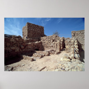 Überreste des Festungspalastes Poster