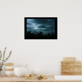 Überreste des Sturms Poster (Küche)