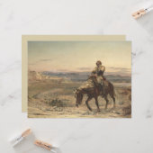 Überreste einer Armee (von Elizabeth Thompson) Karte (Vorderseite/Rückseite Beispiel)