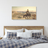 Überreste einer Armee (von Elizabeth Thompson) Leinwanddruck (Insitu (Schlafzimmer))