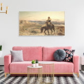 Überreste einer Armee (von Elizabeth Thompson) Leinwanddruck (Insitu (Wohnzimmer))