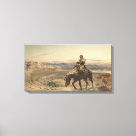 Überreste einer Armee (von Elizabeth Thompson) Leinwanddruck