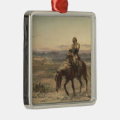 Überreste einer Armee (von Elizabeth Thompson) Ornament Aus Metall (Rechts)