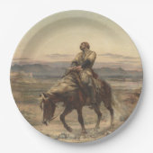 Überreste einer Armee (von Elizabeth Thompson) Pappteller (Vorderseite)