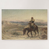 Überreste einer Armee (von Elizabeth Thompson) Puzzle (Horizontal)