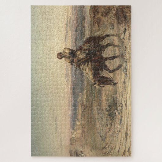 Überreste einer Armee (von Elizabeth Thompson) Puzzle (Vertikal)