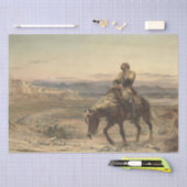 Überreste einer Armee (von Elizabeth Thompson) Seidenpapier (Handwerk)