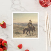 Überreste einer Armee (von Elizabeth Thompson) Serviette (Beispiel)