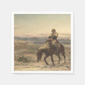 Überreste einer Armee (von Elizabeth Thompson) Serviette (Vorderseite)