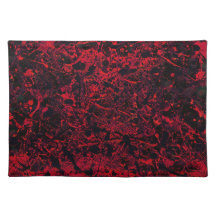 Überreste Nr. 1 Abstraktes Tischset