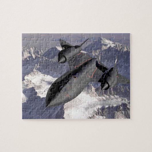 Überschall-Kampfflugzeug Puzzle (Horizontal)