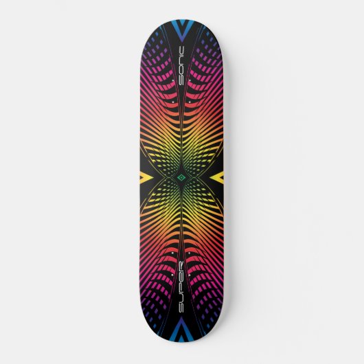  Überschall-Spectrum-Skateboard Skateboard (Vorderseite)