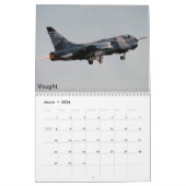 Überschallseeräuber des angriffs-YA-7F II Kalender (Mär 2026)