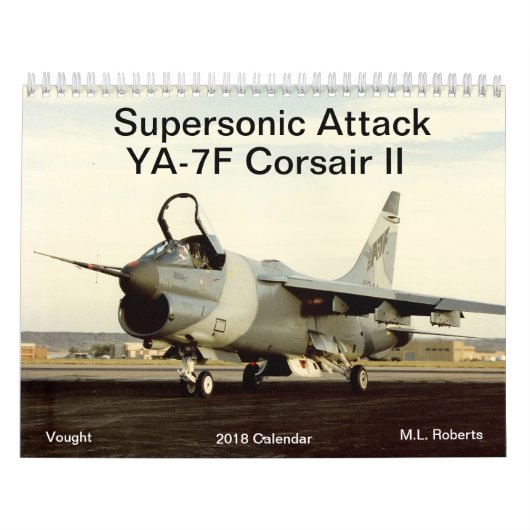 Überschallseeräuber des angriffs-YA-7F II Kalender (Titelbild)