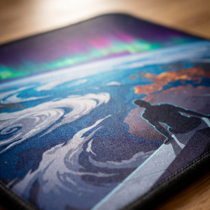 Überschaubare Welt Inspirierende Surrealistische K Mousepad
