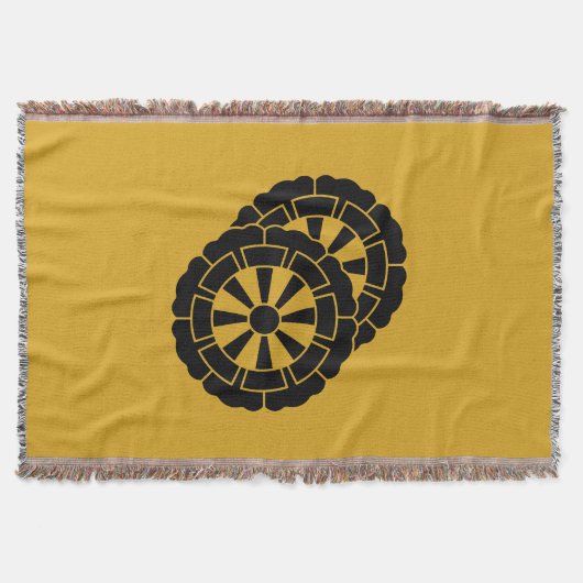 Überschneidende Genji-Karts in der Blume Decke (Vorderseite)