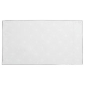 Überschneidende Kreise Weiß über blassgraues Muste Kissenbezug (Vorderseite-Rechts)