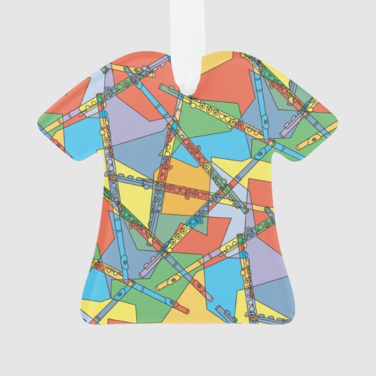 Überschneidung von Flöten Ornament (Rückseite)