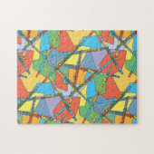 Überschneidung von Flöten Puzzle (Horizontal)