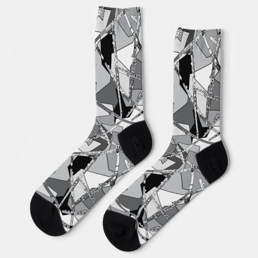 Überschneidung von Flöten Socken (Linkes Detail)