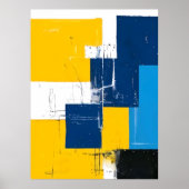 Überschneidung von Harmonie Poster (Vorne)