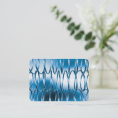 Überschneidung von Springs Blue Visitenkarte (Stehend Vorderseite)