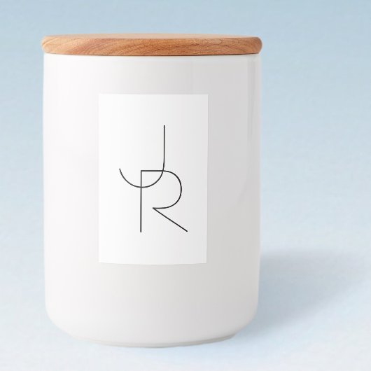 Überschneidungen | Schwarz auf Weiß Lebensmitteletikett