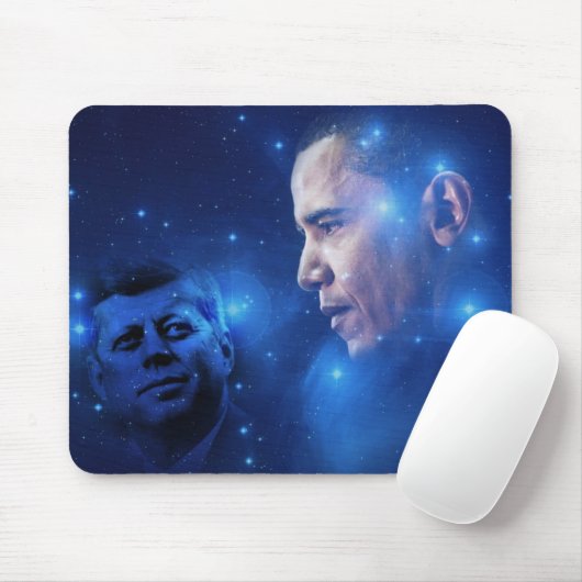 Überschreiten der Fackel, John F. Kennedy Barack Mousepad (Mit Mouse)