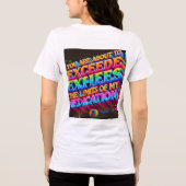 Überschreiten der Grenzen des T - Shirt "Meine Med (Rückseite)