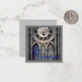 überschreiten mitteilungskarte (Vorderseite/Rückseite Beispiel)