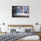 Überschreiten von Online-Grenzen Leinwanddruck (Insitu (Schlafzimmer))