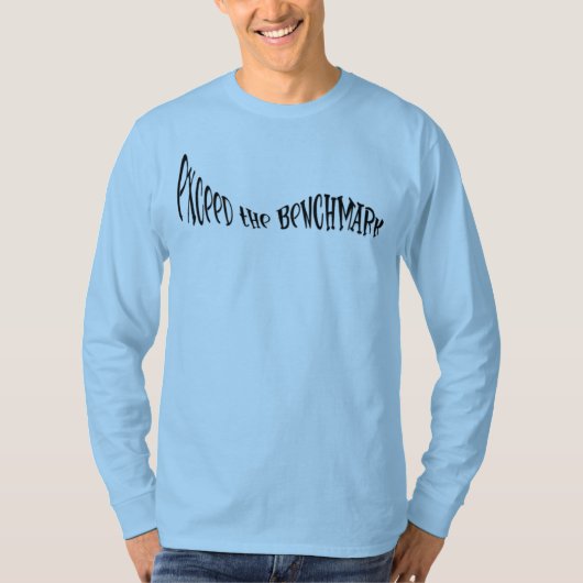 Überschreitet den Benchmark-T - Shirt (Vorderseite)