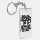 Überschrift für Welder-Arbeit Schlüsselanhänger (Vorderseite links)