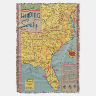 Überschrifts-Südostküste Vereinigte Staaten Decke