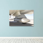 Überschussnavy-Phoenix-Raketen Leinwanddruck (Insitu (Holzboden))