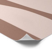 Überschwängliches Affirmationposter Poster (Ecke)