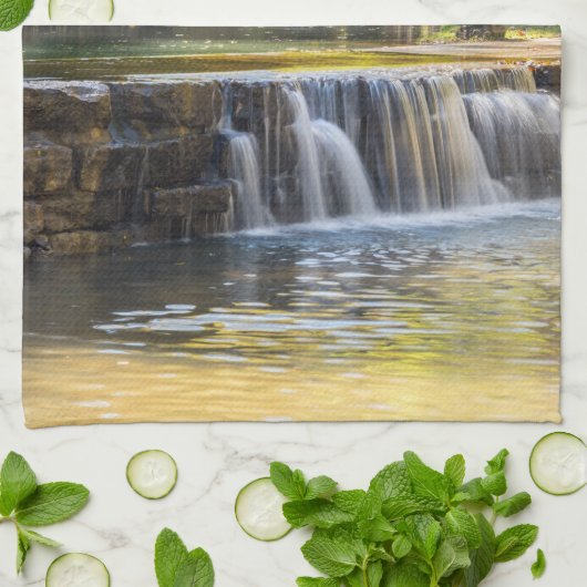 Überschwemmung Geschirrtuch (Gefaltet)