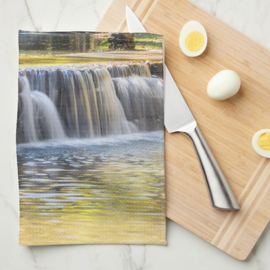 Überschwemmung Geschirrtuch (Viertel Falte)