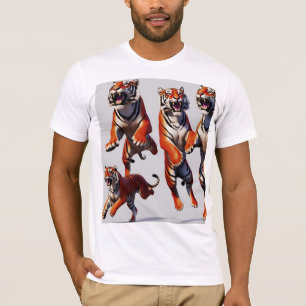 Überschwemmung: Tiger entfesselt T-Shirt
