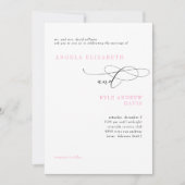 Überschwemmungen bei den Eltern von Spring Bride b Einladung (Vorderseite)