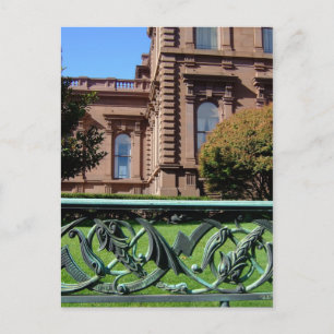 Überschwemmungsgebiet Postkarte