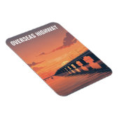 Übersee-Highway Key West Florida Reise Magnet (Rechte Seite)