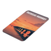 Übersee-Highway Key West Florida Reise Magnet (Linke Seite)