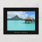 Überseebad Bora Bora Postkarte (Vorderseite)