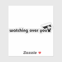 Übersehen Aufkleber