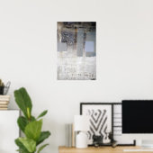 Übersehene Abstrakt 12 Poster (Heimbüro)