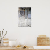 Übersehene Abstrakt 12 Poster (Küche)