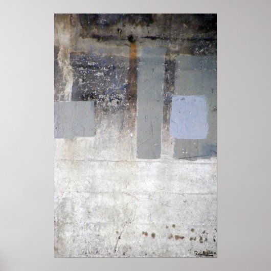 Übersehene Abstrakt 12 Poster (Vorne)