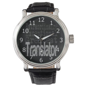 Übersetzungsreferentin Armbanduhr